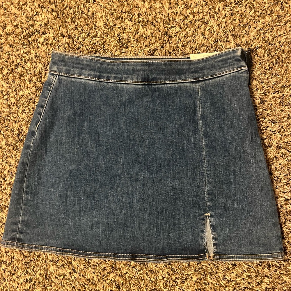 American Eagle denim mini skirt